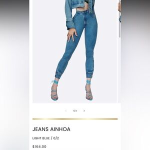 Ainhoa Light Blue Women's Skinny Jeans